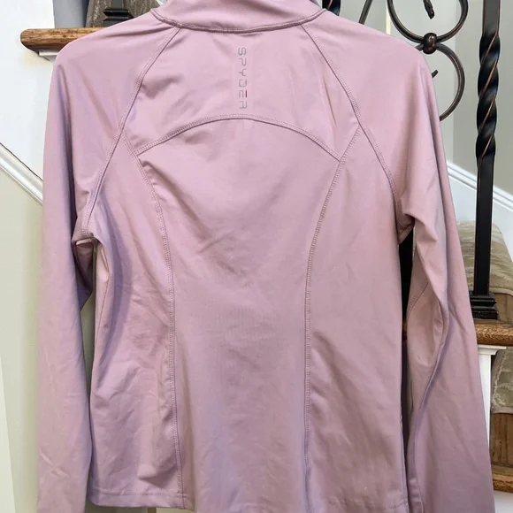 Spyder Active Fill Zip Track Jacket Pink Size Large - Picture 6 of 7